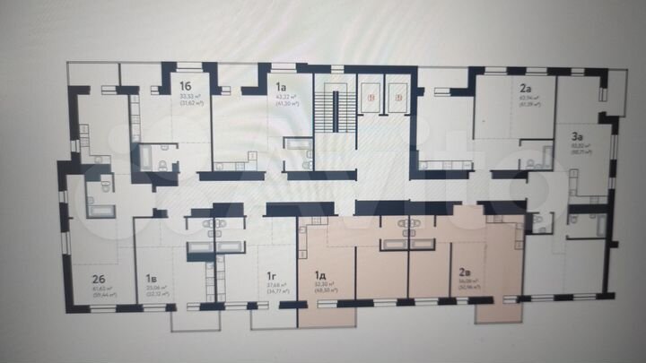 3-к. квартира, 82,8 м², 14/17 эт.