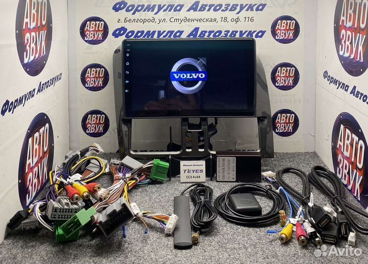 Штатная магнитола Volvo XC60 2008-2017 CC3 4-64