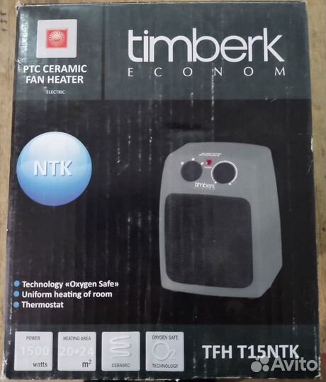 Тепловентилятор металлокерам TFH T15NTK