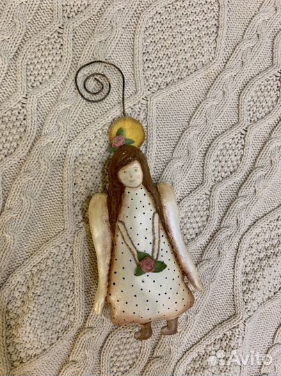 Елочная игрушка ручной работы