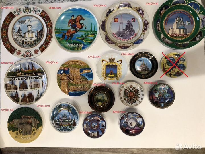 Сувенирные тарелки