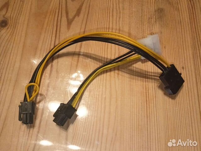 Переходник molex 6pin для видеокарты