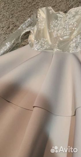 Платье с юбкой из неопрона, 42-44