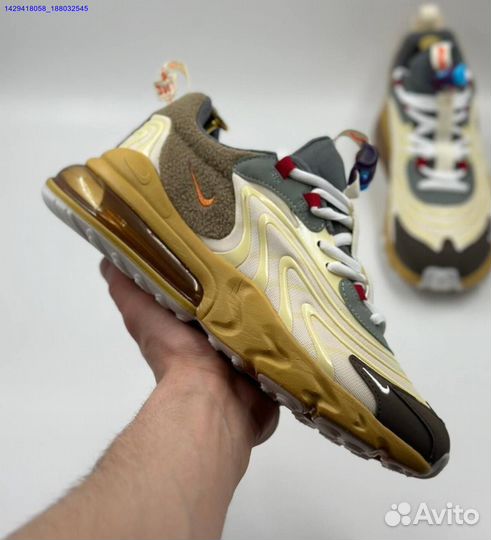 Кроссовки Nike Air Max 270 React Travis Scott (Арт.66596)