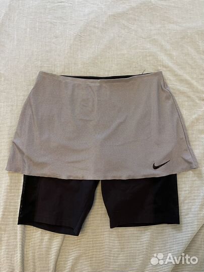 Теннисная юбка nike / + велосипедки