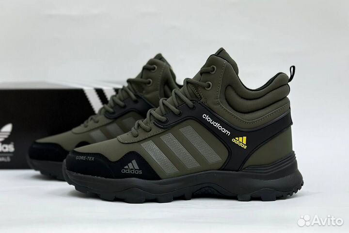 Кроссовки мужские зимние Adidas с мехом