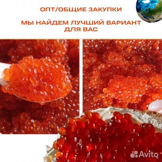 Красная икра камчатка любой опт