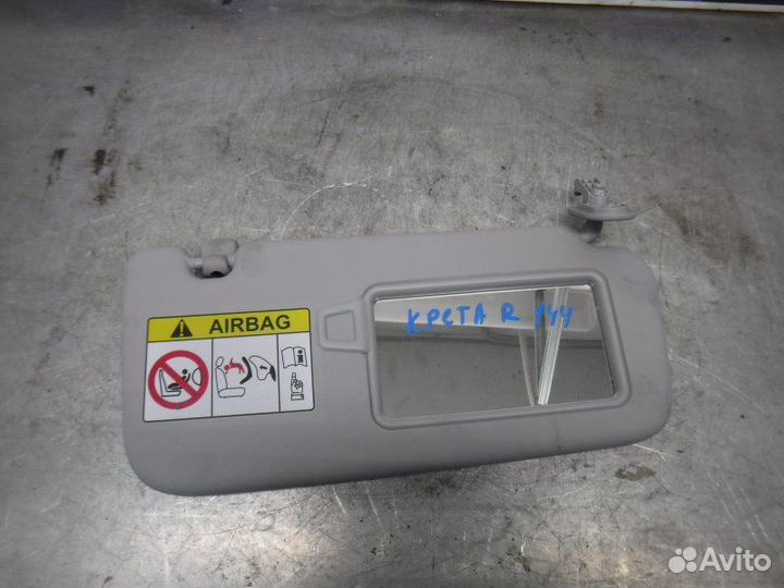 Козырек солнцезащитный правый Hyundai Creta G4NA