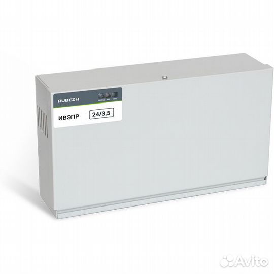 Рубеж ивэпр 24/3,5 2х7 -Р бр(К1) ибп 24в