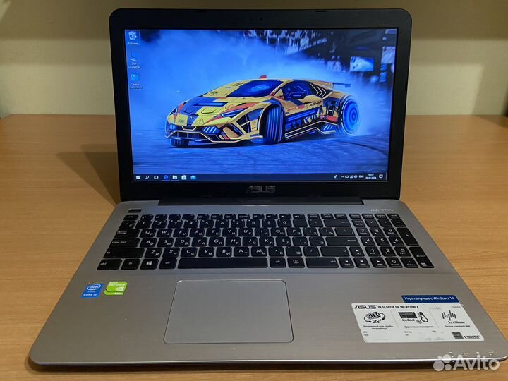 Игровой Ноутбук Asus i3/8gb/SSD/Видеокарта2гб