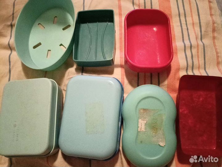 Мыльницы футляры для зубных щеток СССР