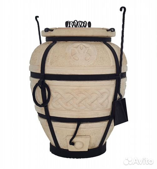 Тандыр «Атаман» с откидной крышкой