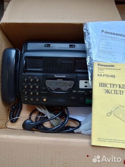 Телефон факс Panasonic