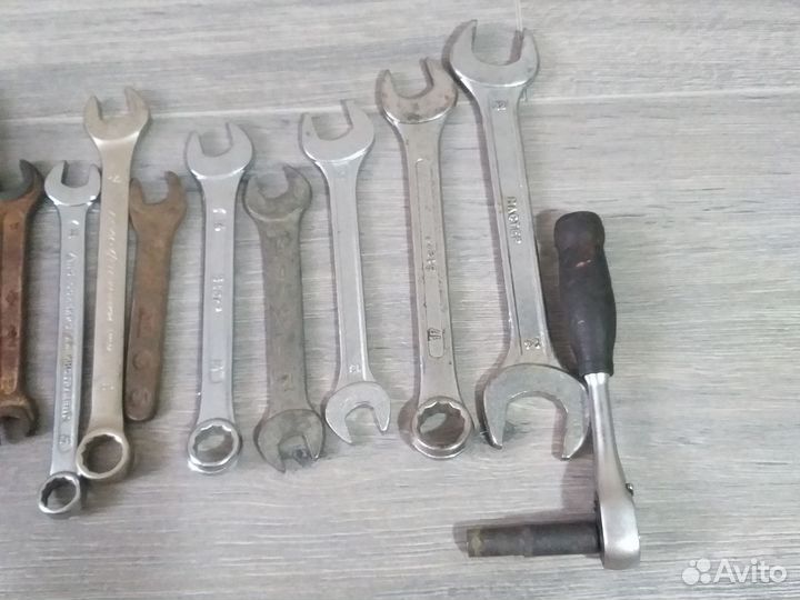 Набор ключей с трещеткой