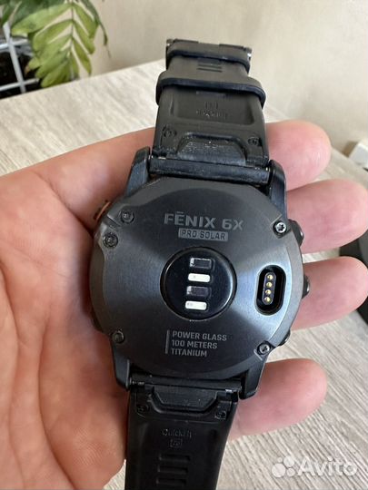 Часы Garmin Fenix 6x pro solar titanium