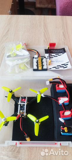 Fpv квадрокоптер KingKong ldarc FPV EGG PRO 138mm