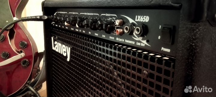 Гитарный комбоусилитель Laney Lx 65D(обмен на саб)