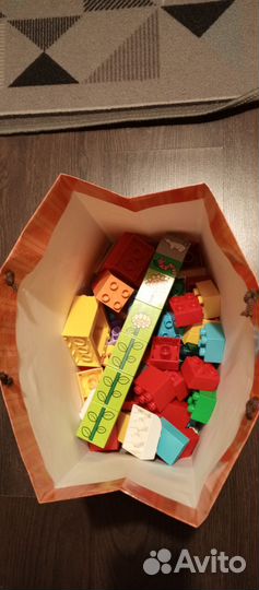 Конструктор lego duplo пакетом