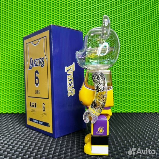 Bearbrick 28 см Lakers 400%