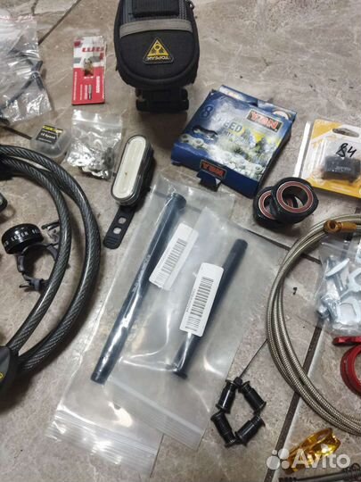 Велобарахлишко скопившиеся мелочи и аксессуары