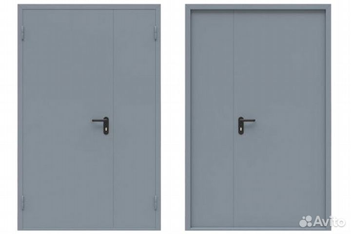 Противопожарная дверь, люки, технические двери