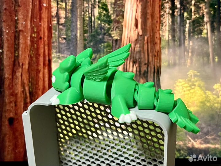 Зеленый беззубик 3D антистресс