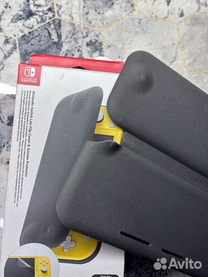 Flip cover case чехол ориг Nintendo switch lite