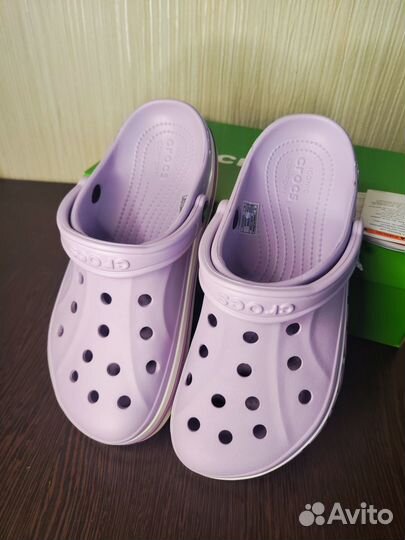 Crocs bayaband clog лиловые женские