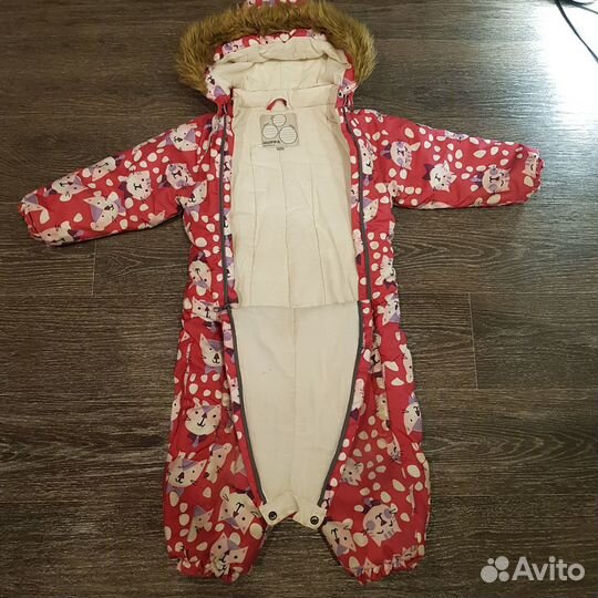 Зимний костюм для девочки 92 98