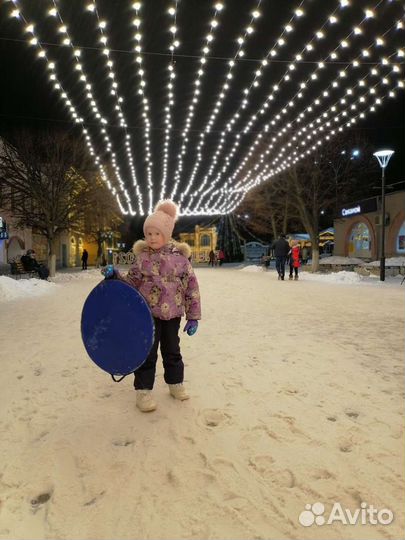 Зимний костюм для девочки 116-122