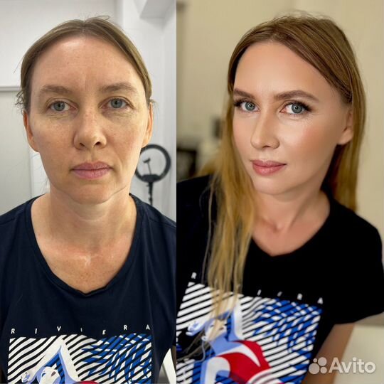 Макияж и прическа