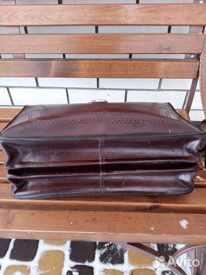 Мужской кожаный портфель СССР