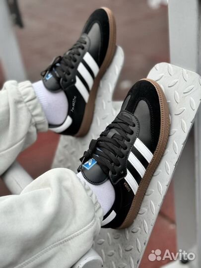 Кроссовки adidas samba black все размеры