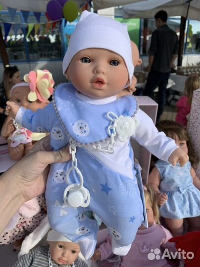 Испанская кукла пупс от marina&pau