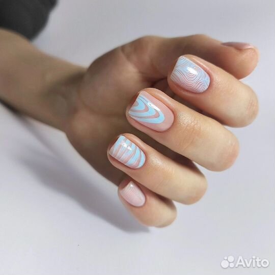 Наращивание ногтей/покрытие ногтей на дому