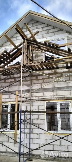 Крыша кровельные работы