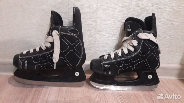 Коньки хоккейные р.33