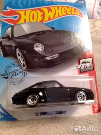 Porsche Carrera 96 Hot wheels модель 1:64