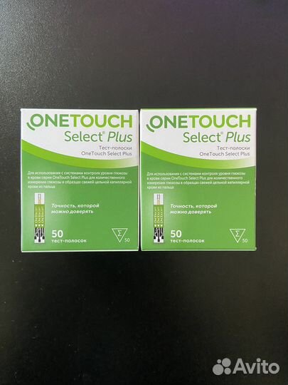 Тест полоски One touch select plus
