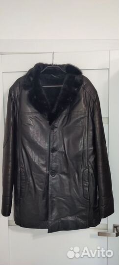 Дубленка натуральная мужская