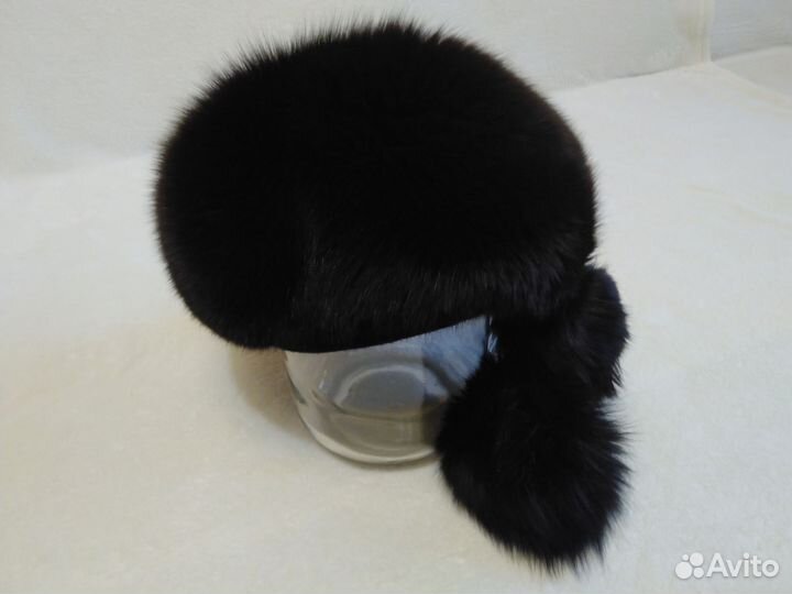 Шапка женская из песца