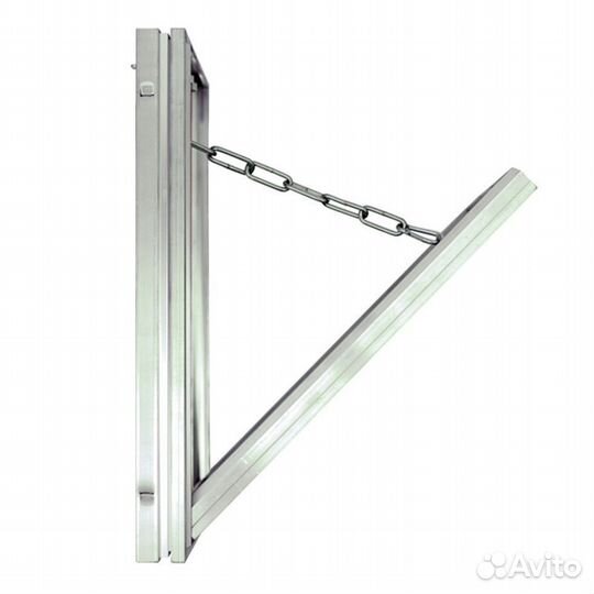 Люк ревизионный под плитку алюминиевый 400х200 мм