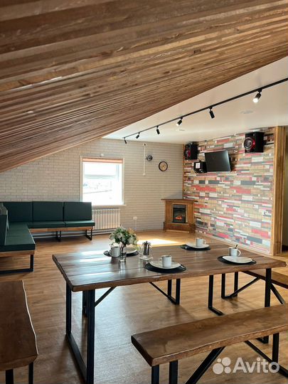 Баня сауна с бассейном