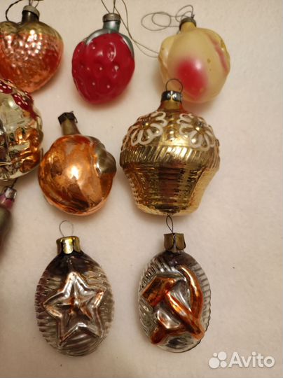 Елочные игрушки СССР