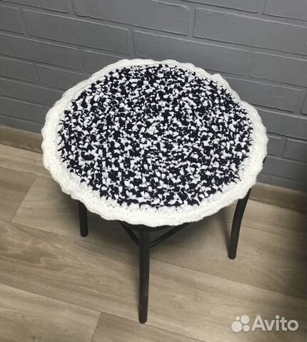 Коврик вязаный крючком