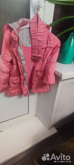 Куртка демисезонная на девочку размер 92