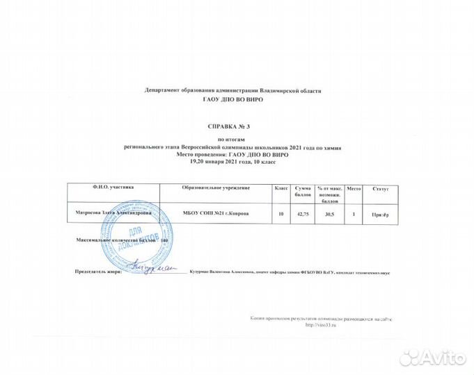 Репетитор химии