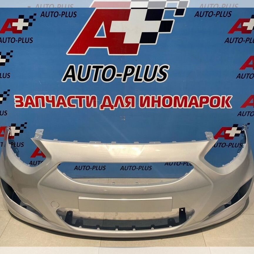⭐︎ бампер передний на hyundai accent серебро - Кузов: купить