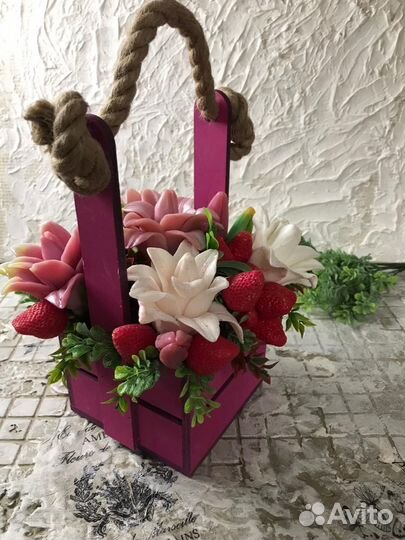 Букет из мыла