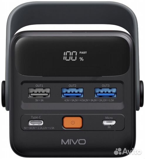 Внешний аккумулятор Mivo MB-500Q Новый